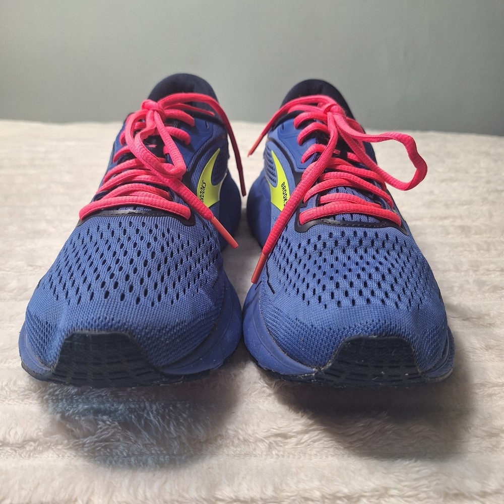 Brooks Trace 2 Running Athletic Sneaker Shoes Womens 8 Blue 1203751B449 - Picture 2 of 12